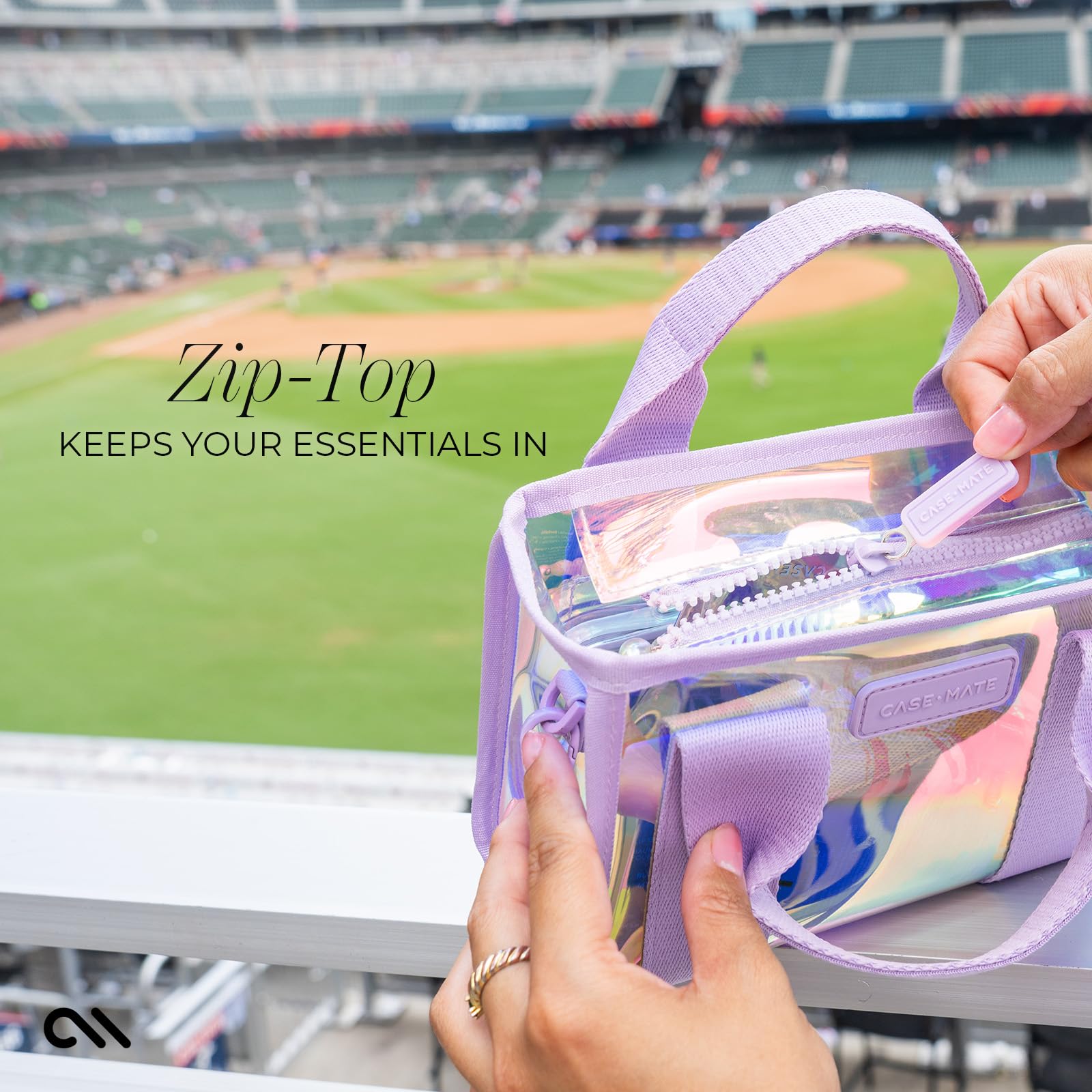 Amazon.com: Case-Mate Soap Bubble Stadium Tote Bag for Women